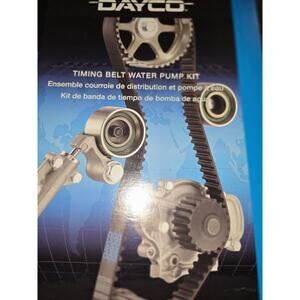Engine Timing Belt Kit with Water Pump-Natural Dayco WP296K1A Factory Sealed Box
